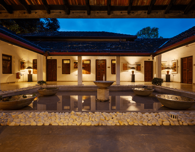 Courtyard at Fox Jaffna by Fox Resorts in Jaffna Sri Lanka