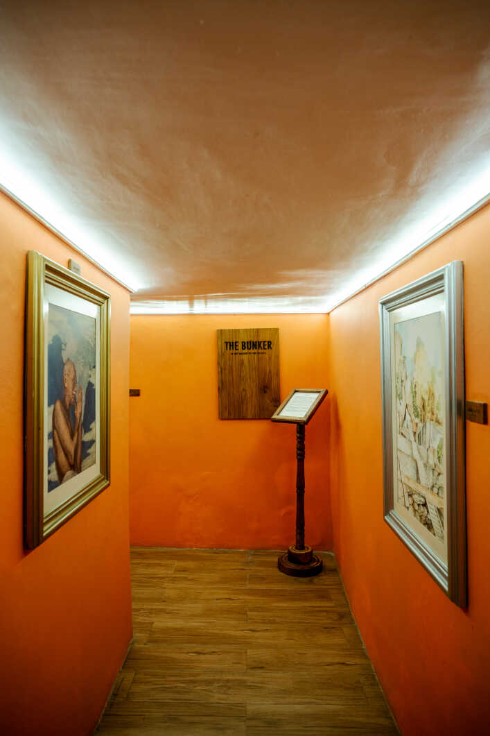 View of The Bunker at Fox Jaffna hotel in Sri Lanka